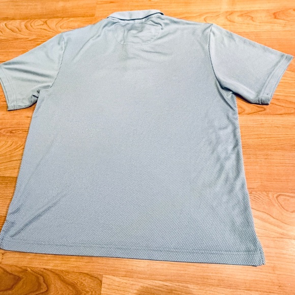 Jack Nicklaus Men's Golden Bear Short Sleeve Collard Golf Polo Dusty Blue Size L - Picture 4 of 5